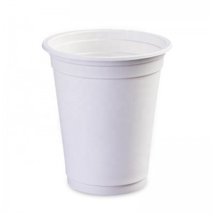 カスタムプリントされた環境にやさしい堆肥化可能なコーヒーカップ使い捨てコーンスターチカップ生分解性製品